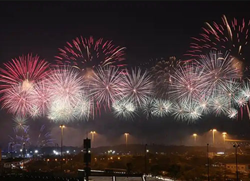 武清区焰火晚会